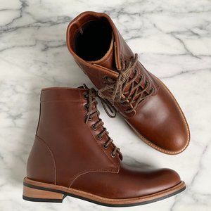 BRAND NEW Nisolo All-Weather Amalia Boot in Brandy Women's Size 8